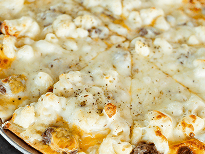 Loaded Cheeseburger Mac-Pizza of the Month - Special Page