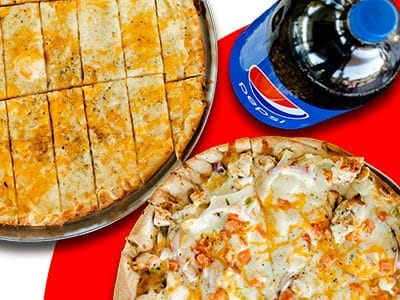 Pizza Sticks Pepsi - Monthly Special for Specials Page